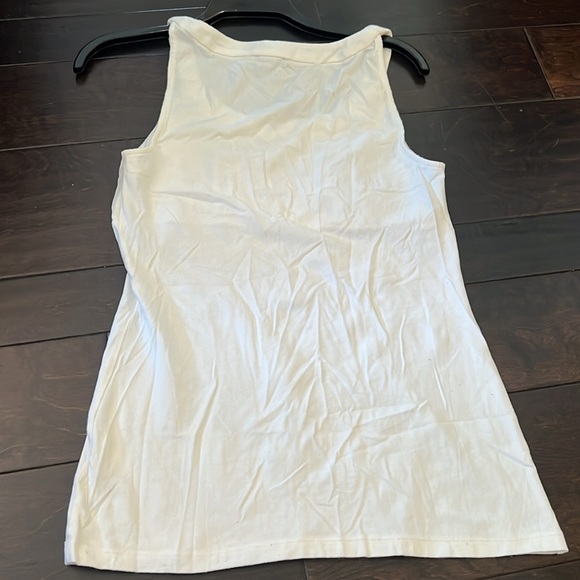 Express cami white tank M EUC - Picture 7 of 8